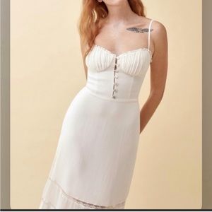 REFORMATION HARVEST DRESS IVORY 10